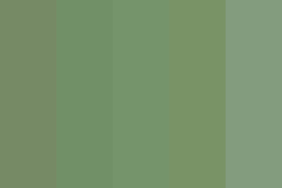 Pasture Grn Moss Rin Resdan Grn Hinterlands Celery color palette