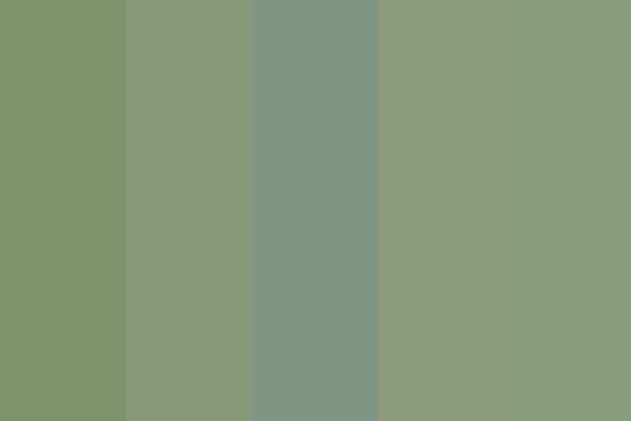 Lt PAst Laurel Tre Lusci Moss Herbal Sct Garden Pa color palette