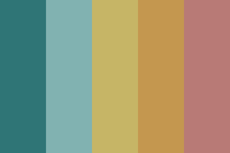 How does it feel to have your heart in your throat color palette