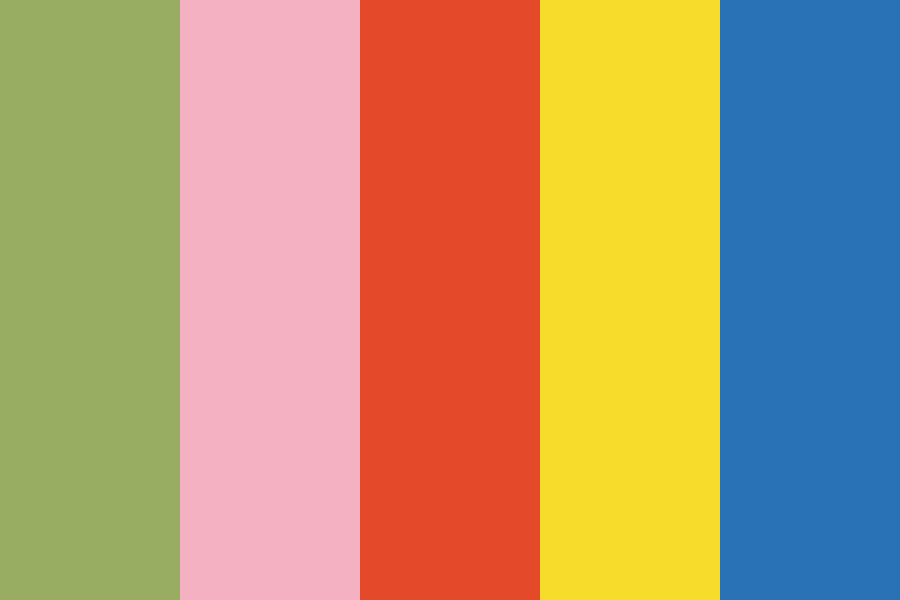 Lilo et Stitch 2 : Hawaï, nous avons un problème ! color palette