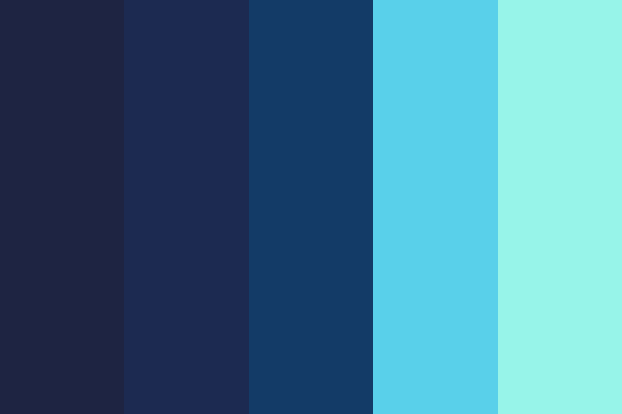 pastels but instead of pastels theyre ocean colors color palette