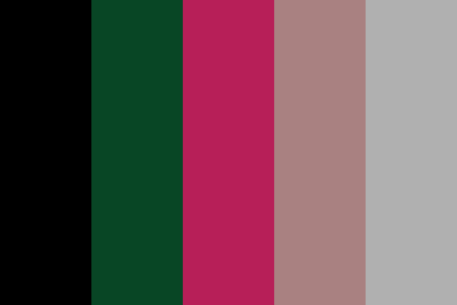 most of the stuff people worry about never happens color palette