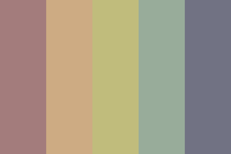 It appears these colours are lacking in saturation color palette