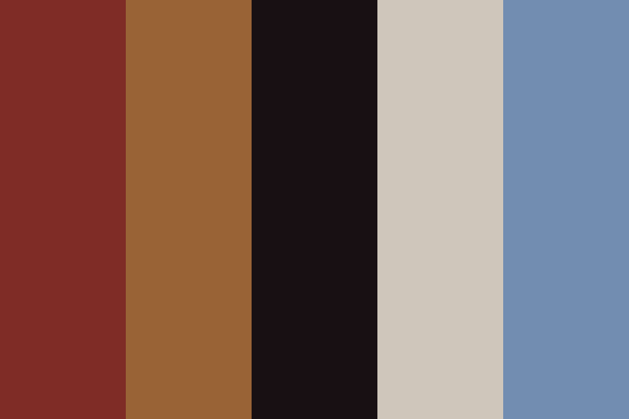 Piero Della Francesca - Duke and Duchess of Urbino color palette