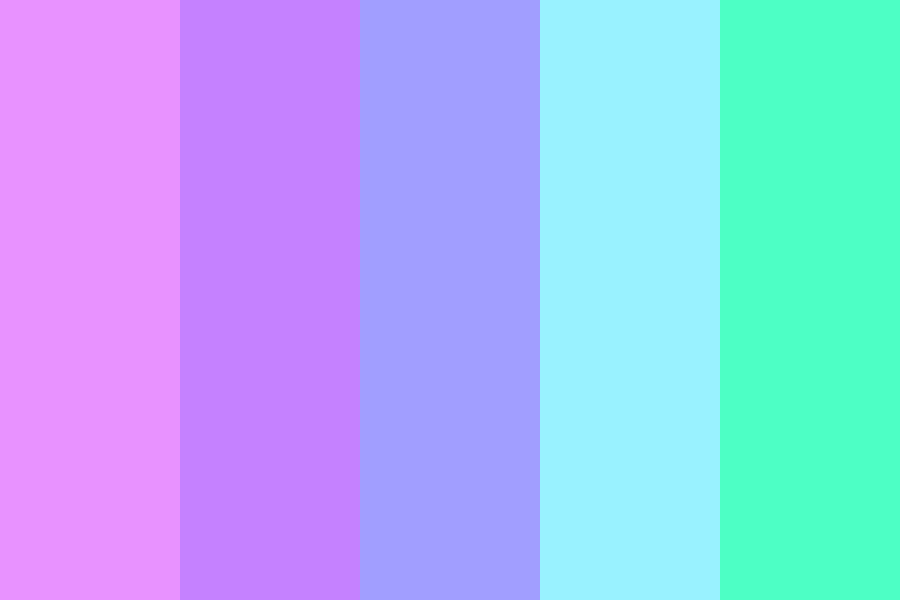 Just think happy thoughts and the bad ones will go color palette