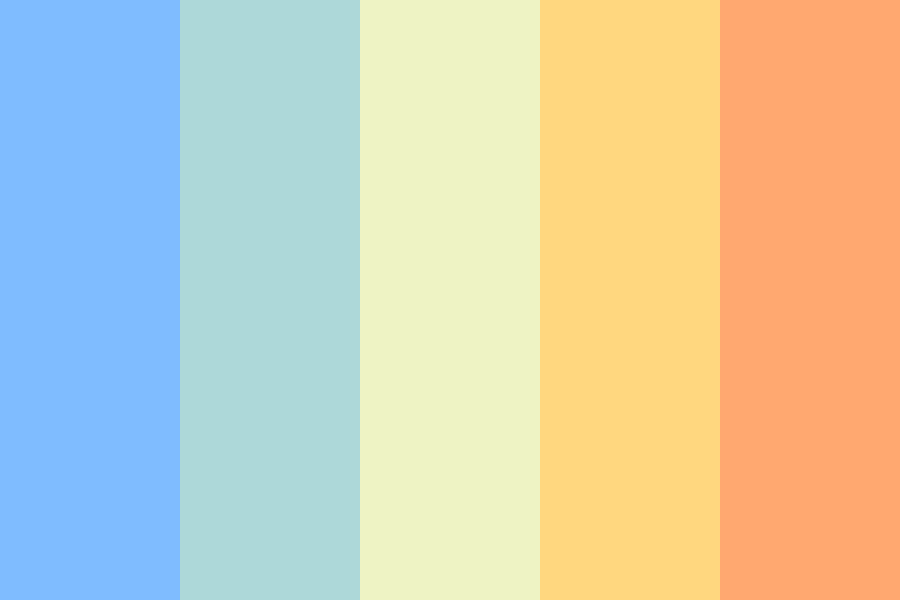 Suffer Through Blistering Rains and Scorching Deserts color palette